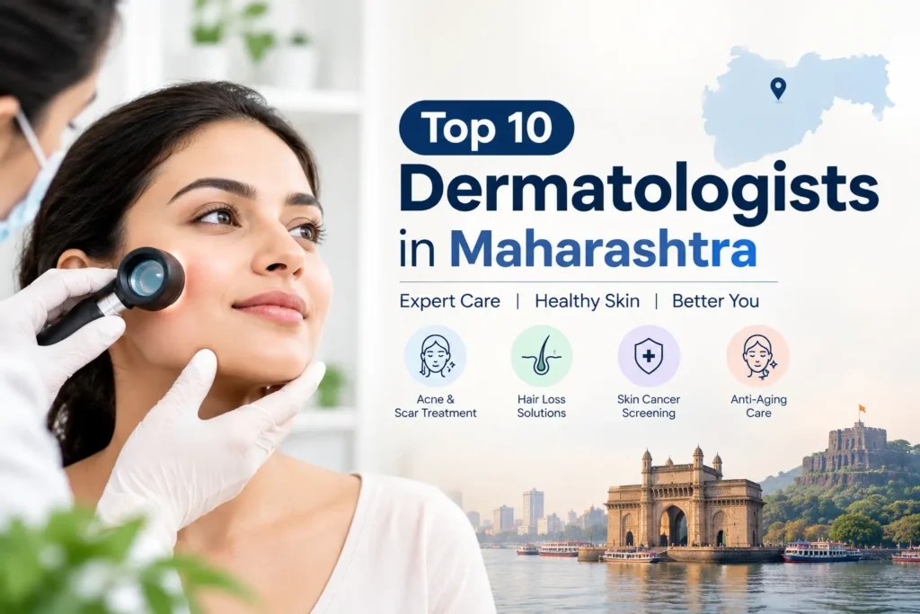 Top 10 dermatologists in Maharashtra for skin care and treatment