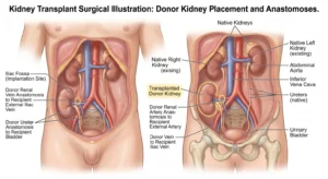 Understand kidney transplant procedure and recovery