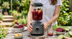Prepare beetroot juice for liver health