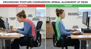 posture for lower back pain prevention